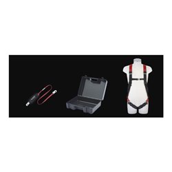 MAS Sicherheitsset 3-teilig Auffanggurt MAS 5 BFD 3 2m Kunststoff-Koffer