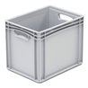 Hünersdorff Eurobehälter PP, 300x400x320 mm Basicline mit 2 Durchfassgriffen