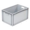 Hünersdorff Eurobehälter PP, 400x600x320 mm Basicline mit 2 Durchfassgriffen