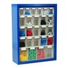 Hünersdorff MultiStore Magazin-Wandhängeschrank 25 einbrennlackiertem Stahlblech,enzianblau (466025)