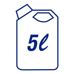 Hünersdorff Metall-Kraftstoff-Kanister CLASSIC 5 L olivgrün, pulverbeschichtet