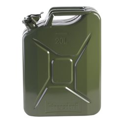 Hünersdorff Metall-Kraftstoff-Kanister CLASSIC 5 L olivgrün, pulverbeschichtet