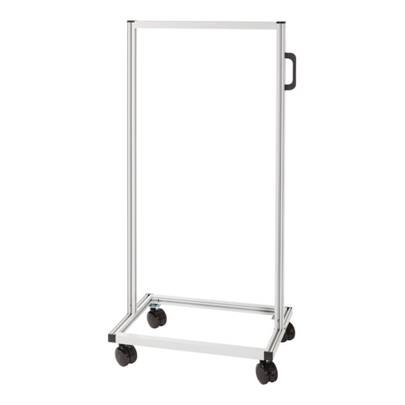 Hünersdorff Fahr-Ständer für MultiStore, zweiseitig grau, 651 x 601 x 1.280 mm