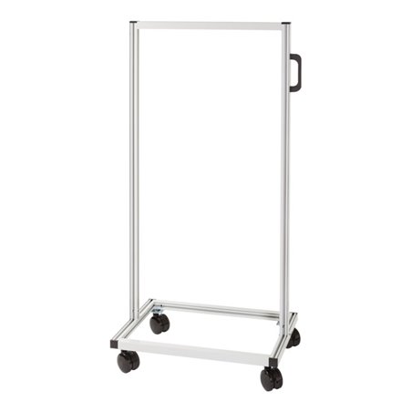 Hünersdorff Fahr-Ständer für MultiStore, zweiseitig grau, 651 x 601 x 1.280 mm