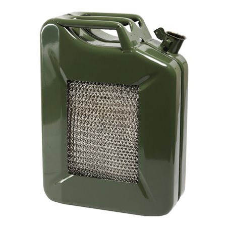 Hünersdorff Metall-Kraftstoff-Kanister EXPLOSAFE 20L olivgrün, pulverbeschichtet
