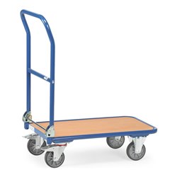 fetra Klappwagen, Tragkraft 250 kg, TPE-Reifen, klappbarer Schiebebügel