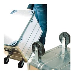 Hünersdorff Räderset für Aluminiumboxen für PROFI+ECO