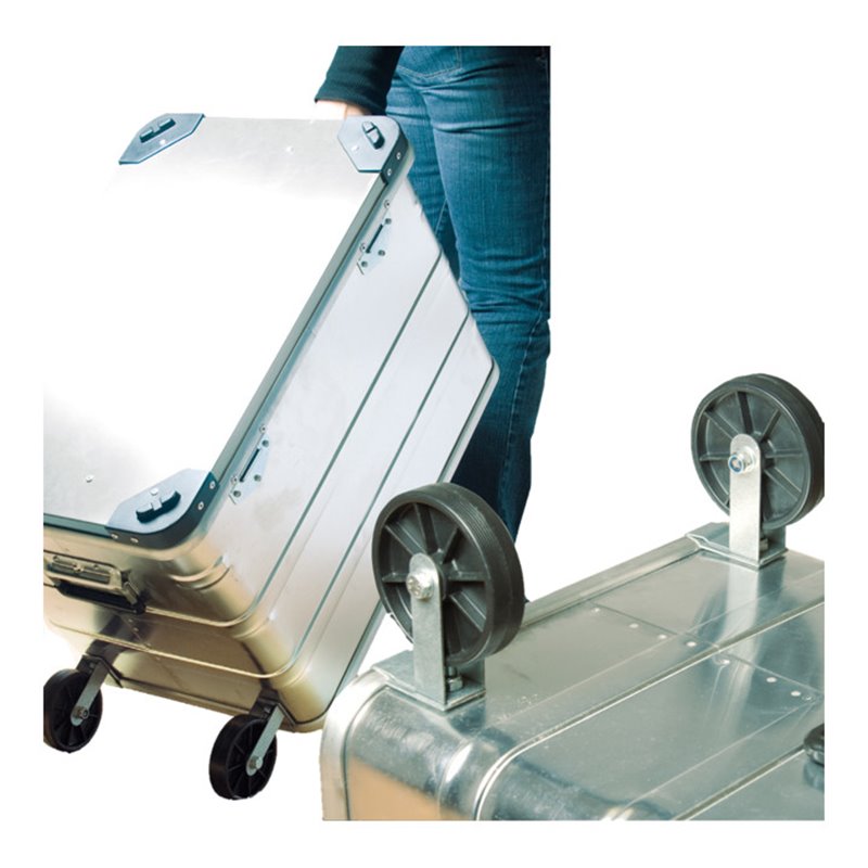 Hünersdorff Räderset für Aluminiumboxen für PROFI+ECO