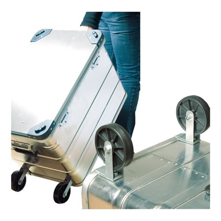 Hünersdorff Räderset für Aluminiumboxen für PROFI+ECO