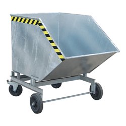 Bauer Südlohn Späne-Kastenwagen SKW 600, feuerverzinkt