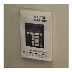 Eichner selbstklebende Tasche aus transparenter Vinyl-Folie