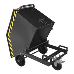 Bauer Südlohn Kastenwagen KW 250, lackiert, Schwarzgrau