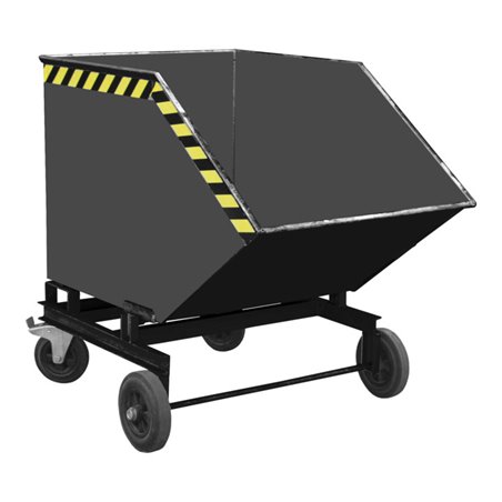 Bauer Südlohn Kastenwagen KW 600, lackiert, Schwarzgrau