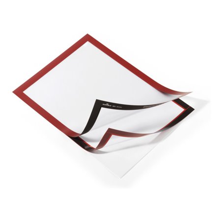 Durable Magnetrahmen DURAFRAME A4 - Großverpackung Rot