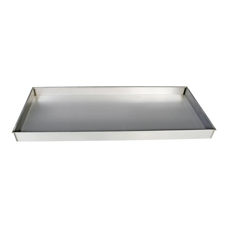 Stumpf Edelstahl-Wannenboden dichtgeschweißt für Cabinox Umweltschränke Abm 900x400mm