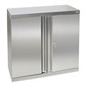 Stumpf Edelstahl-Aufbewahrungsschrank Cabinox, 900x900x400mm, 2 Fachböden