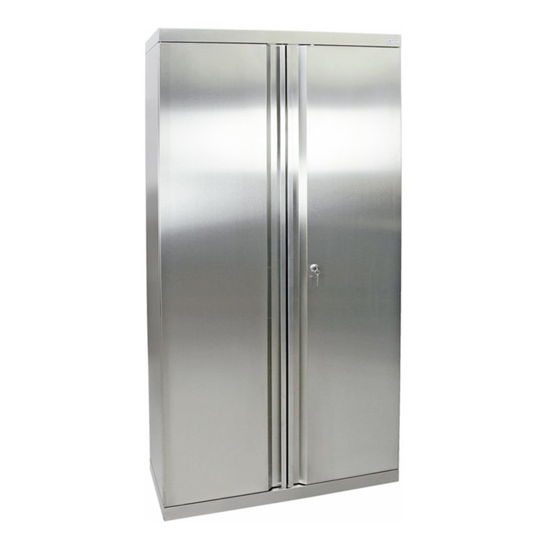 Stumpf Edelstahl-Aufbewahrungsschrank Cabinox, 1800x900x400mm, 4 Fachböden