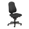 Taurosit Bürostuhl Bizzi deluxe ohne Armlehnen Bezug in Schwarz