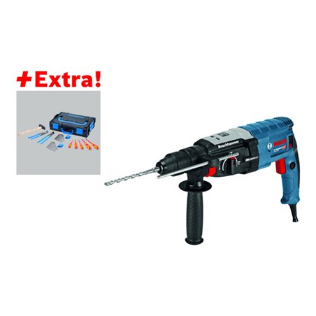 Bosch Bohrhammer GBH 2-28 F mit SDS-plus, L-BOXX und Gedore-BOXX