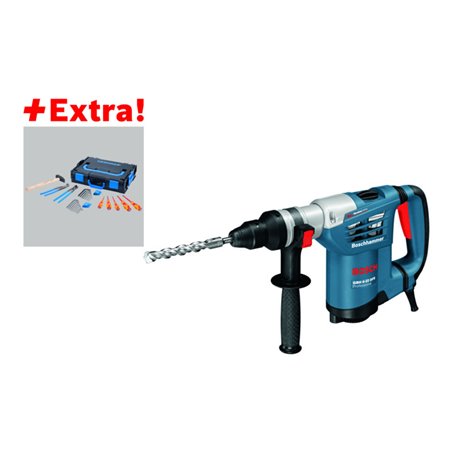 Bosch Bohrhammer GBH 4-32 DFR mit SDS-plus, L-BOXX und Gedore-BOXX