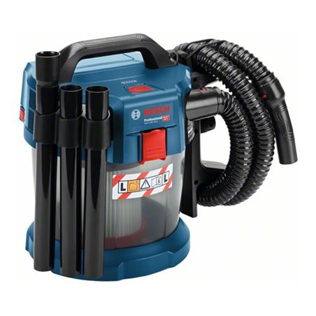 Bosch Akku-Staubsauger GAS 18V-10 L mit 2 x 5,0 Ah Li-Ion Akku