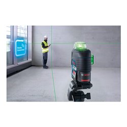 Bosch Linienlaser GLL 3-80 CG mit 1 x 2,0 Ah Li-Ion Akku Halterung BM 1 L-BOXX