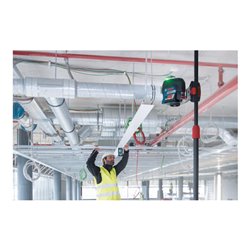 Bosch Linienlaser GLL 3-80 CG mit 1 x 2,0 Ah Li-Ion Akku Halterung BM 1 L-BOXX