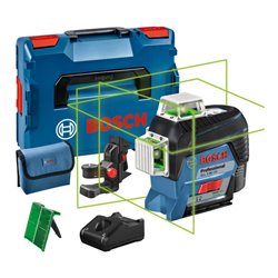 Bosch Linienlaser GLL 3-80 CG mit 1 x 2,0 Ah Li-Ion Akku Halterung BM 1 L-BOXX
