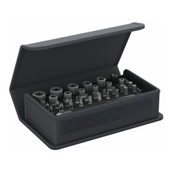 Gedore TC 666-MU-20 Bit-Steckschlüssel-Satz mit Knarre 1/4' 35-teilig