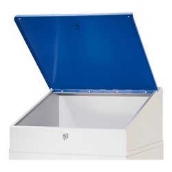 Kappes Pultaufsatz für RasterPlan Arbeitsplatzschränke RAL 7035/5010