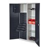Kappes Arbeitsplatzhochschrank RasterPlan RAL7035/7016