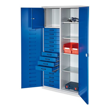 Kappes Arbeitsplatzhochschrank RasterPlan RAL7035/5010