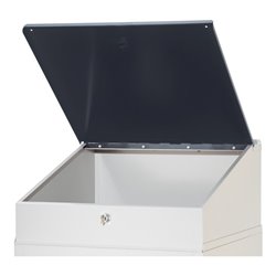 Kappes Pultaufsatz für RasterPlan Arbeitsplatzschränke RAL 7035/7016