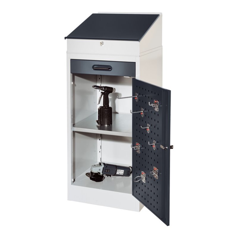 Kappes Arbeitsplatzschrank RasterPlan 1 Plus Türfarbe anthrazitgrau