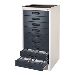 Kappes Arbeitsplatzschrank RasterPlan Mod. 3 RAL 7035/7016