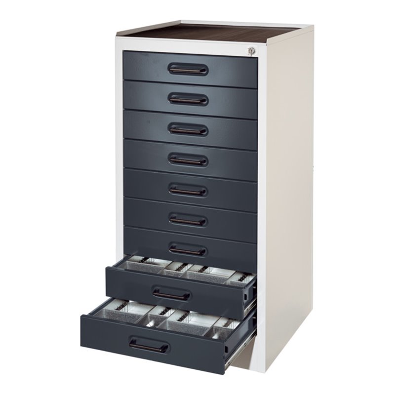 Kappes Arbeitsplatzschrank RasterPlan Mod. 3 RAL 7035/7016