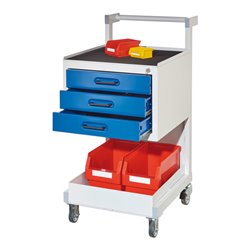 Kappes Montagewagen RasterPlan B500 x T660 x H1050 mm RAL 7035/5010