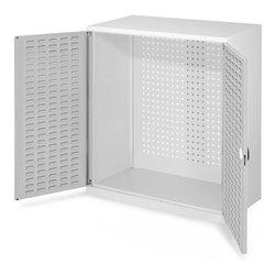 Kappes Werkzeugschrank RasterPlan Mod. 1 T500 mm RAL 7035 Türen innen Schlitzplatten