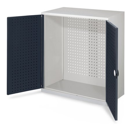 Kappes Werkzeugschrank RasterPlan Mod. 1 T500 mm RAL 7035/7016 Türen innen Lochplatten