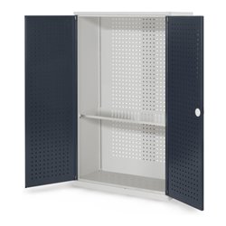 Kappes Werkzeugschrank RasterPlan Mod. 3 T410 mm RAL 7035/7016 Türen innen Lochplatten