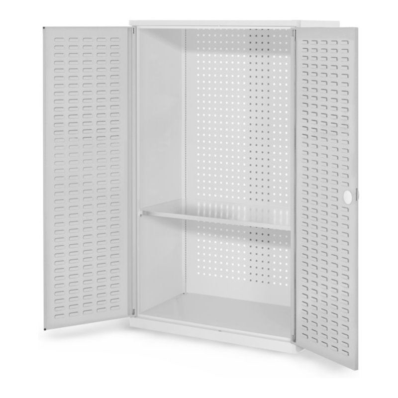 Kappes Werkzeugschrank RasterPlan Mod. 3 T500 mm RAL 7035 Türen innen Schlitzplatten