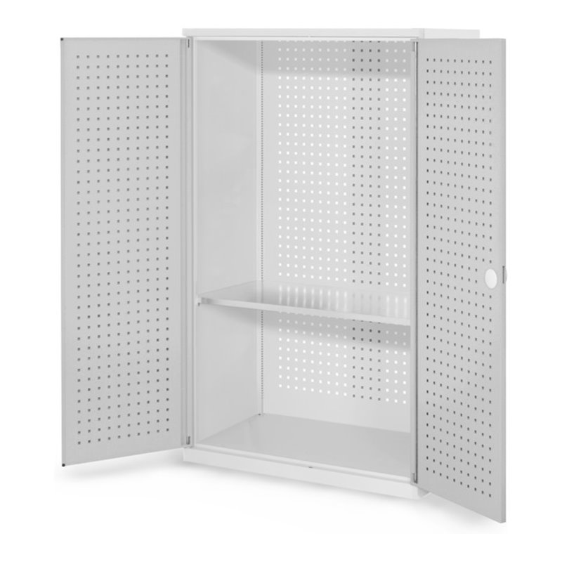 Kappes Werkzeugschrank RasterPlan Mod. 3 T500 mm RAL 7035 Türen innen Lochplatten