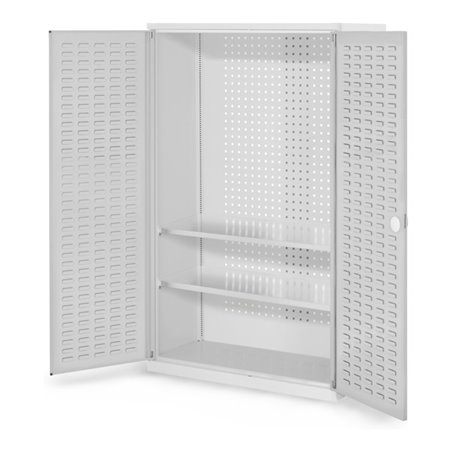 Kappes Werkzeugschrank RasterPlan Mod. 4 T500 mm RAL 7035 Türen innen Schlitzplatten