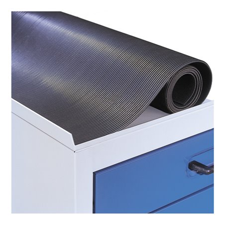 Kappes Riffelgummimatte für RasterPlan Arbeitsplatzschrank B1000 schwarz