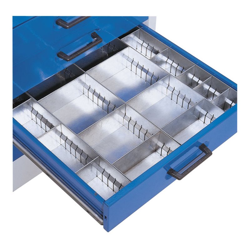 Kappes Schubladeneinteilungset verzinkt für RasterPlan Arbeitsplatzschrank