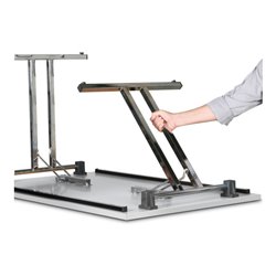 Taurotrade Klapptisch Dekor Lichtgrau