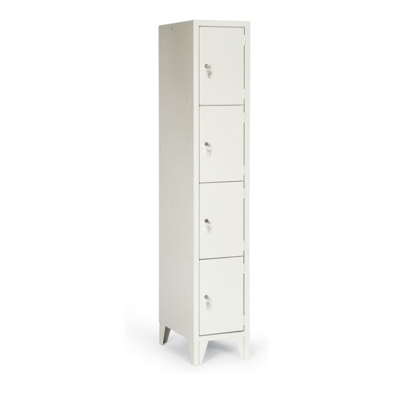 Classico Fächerschrank mit Füßen mit 4 Fächern