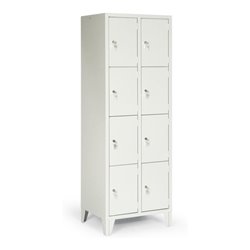 Classico Fächerschrank mit Füßen mit 8 Fächern