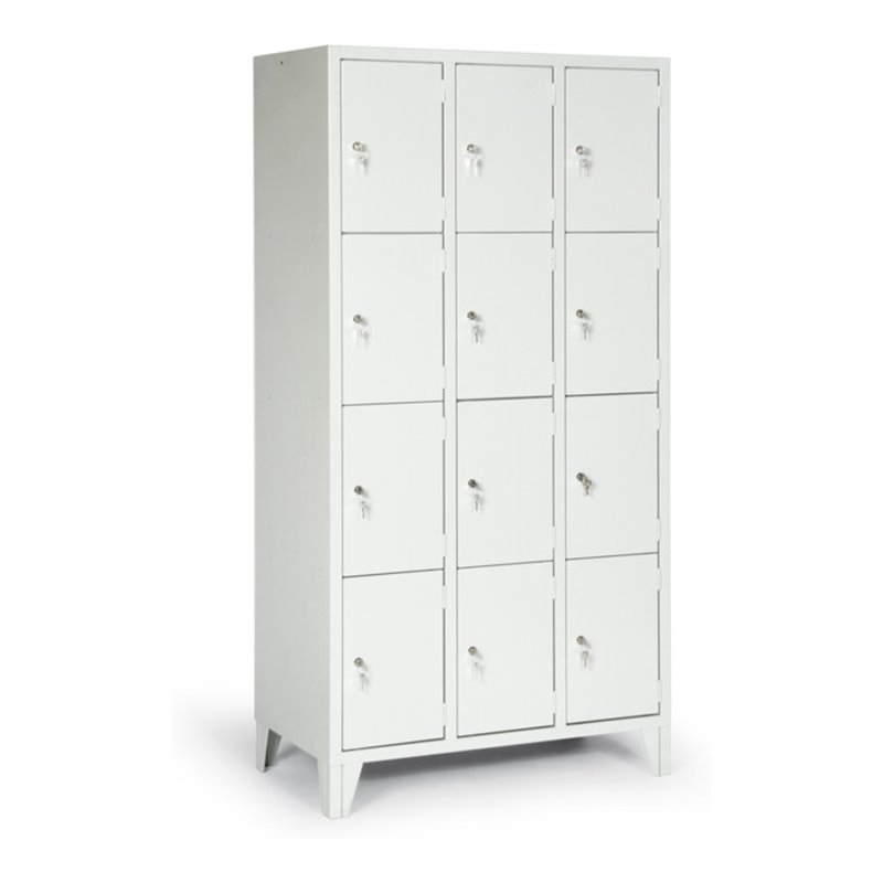 Classico Fächerschrank mit Füßen mit 12 Fächern