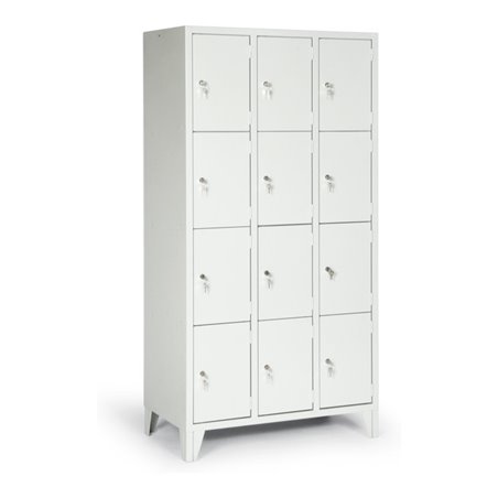 Classico Fächerschrank mit Füßen mit 12 Fächern